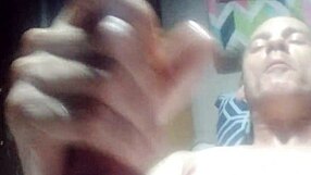 Amateur cock display in close-up