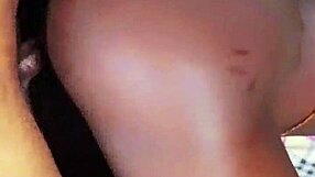 Ebony teen masters riding cock with tight skills