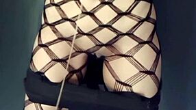 Mexican Babe Rips Clothes In Sensual Halloween Striptease Dance