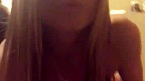 madison west teases in lingerie while fingering pussy