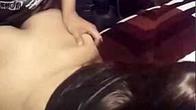 She skips movies for hot sex with latina creampie fun. 😏