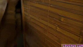 An old man relieves tension by fucking his stepdaughter in a hardcore POV scene. The old and young 18+ encounter is intense.