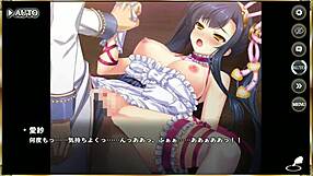 Erotic scene from shinrenki musou tenka touitsu den featuring guan yu and uta hime ni