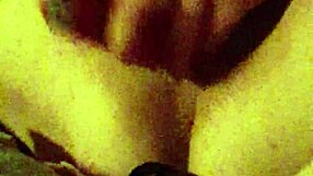 Liz fucks herself hard with dildo!