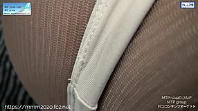 In this cute Japanese amateur pantyhose fetish shoot, the model poses seductively.