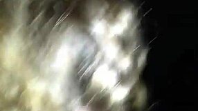 White girl gives intense blowjob