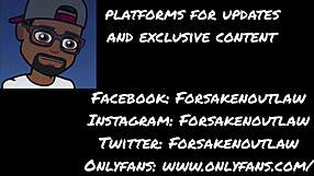 Cuckold hears her gagging on huge cock