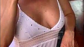 In this naughty sexchallenge, a latina slut flashes her body in a group threesome with milfs and interracial guys.