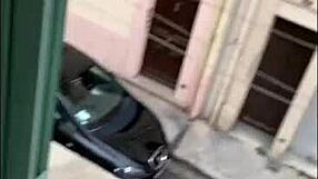 In this naughty sexchallenge, a latina slut flashes her body in a group threesome with milfs and interracial guys.