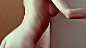 firm tits teen 18+ solo in bathroom