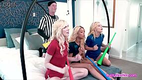 Lost Soccer Bet Turns Into Wild Foursome Party