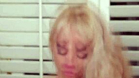 Pornstar bent over gets creamed by big rod