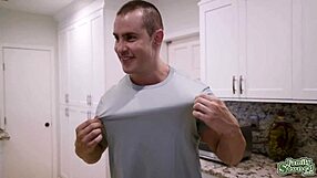 Duncan Saint Cannot Resist Melody Foxx's Charms, Licking Her Pussy Before Blowjob and Fingering Her Ass with Monster Cock