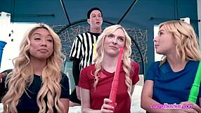 Lost Soccer Bet Turns Into Wild Foursome Party