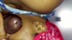 mystery woman gives sloppy blowjob to fat cock