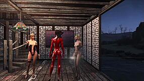 Fallout 4 sexy fashion review 8