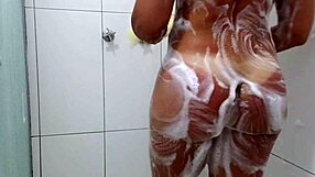 My wife enjoying a relaxing bath