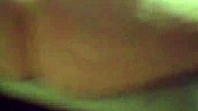 Milf rides pillow in kitchen