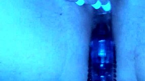 The wife is masturbating with her hubby.