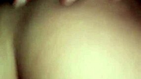 He fucks his girlfriend's pussy passionately