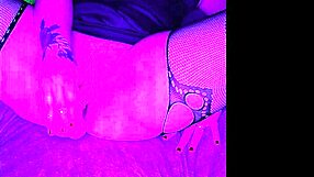 cumming hard in those sexy fishnets now!