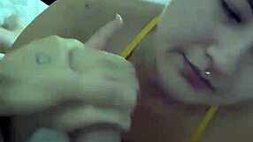 blowjob, rimjob, anal with daddy and latina amateurs in this creampie couple scene.