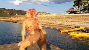 d�bora fantine going wild on the island