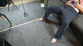 Missy Maverick's solo foot session