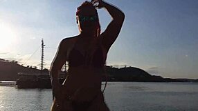 d�bora fantine going wild on the island