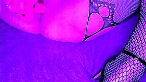 cumming hard in those sexy fishnets now!