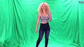 Bambi Dianna poses in a non-nude photoshoot with amateurs.