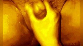 Wife Gives Intense Handjob To Husband's Cock Until It Moves