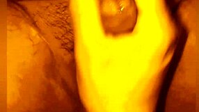 Wife Gives Intense Handjob To Husband's Cock Until It Moves