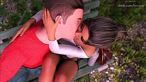 Petite student Jossy flaunts her tiny waist and big butt