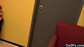 Dagfs Naughty Couple Fucking in Random Office, Getting Blowjob and Facial Cumshot