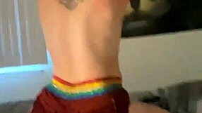 Slutty Brunette Craves Cum In Her Asshole!