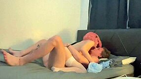 hey, watch this fit girl get pounded by a horny cock!