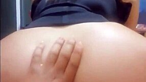 Oh, my lover rides me hard after work!