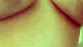 Brunette enjoying a relaxing shower bath