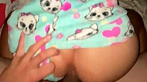 University Friend Enters Room for Anal Pussy Fucking and Cum Assfucking