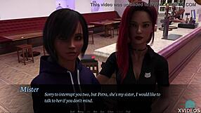 Meeting hot redhead Petra in this college roleplay promises excitement