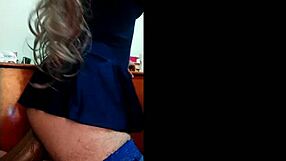 Feeling Intense Anal Pleasure With Dildo