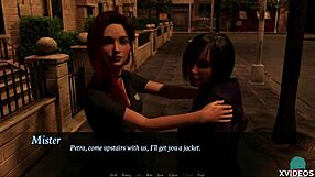 Meeting hot redhead Petra in this college roleplay promises excitement