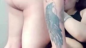 i watch sweet latina shemale miahgenesis take hard dick in ass with kissing and orgasm