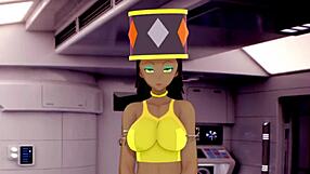 Kissing Angel in Dragon Ball