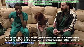 Nurse Stacy Shepard Tests Glove Sizes For Best Fit