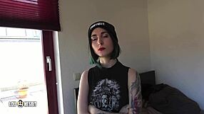 Tattooed German POV on Fortnite