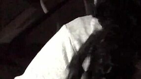 Ebony Babe Sucks Cock Wetly