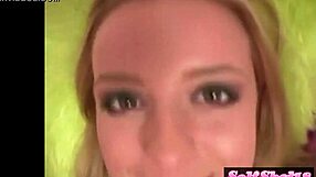 hey, wanna see this sweet blonde fingering her pussy close up?