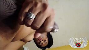 shannel tranny's sensual crossdressing masturbation at home